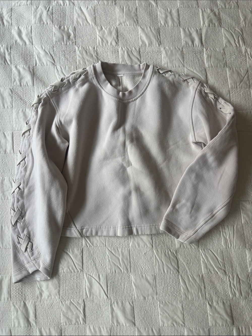 Lululemon Cropped Crisscross Crewneck